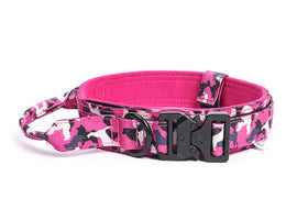 Tactical K9 Collar - Pink Camo