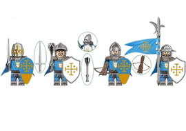 Knights of Jerusalem 4 Man Squad - Mil-Blox