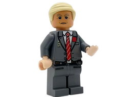 Commander and Chief President Trump 45/47 (Grey Suit) - Mil-Blox