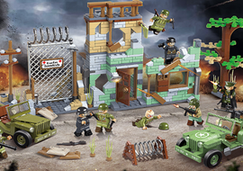 WWII - Invasion of Germany Street Battle - Mil-Blox
