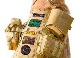 Tactical K9 Harness - Full Size - Tan