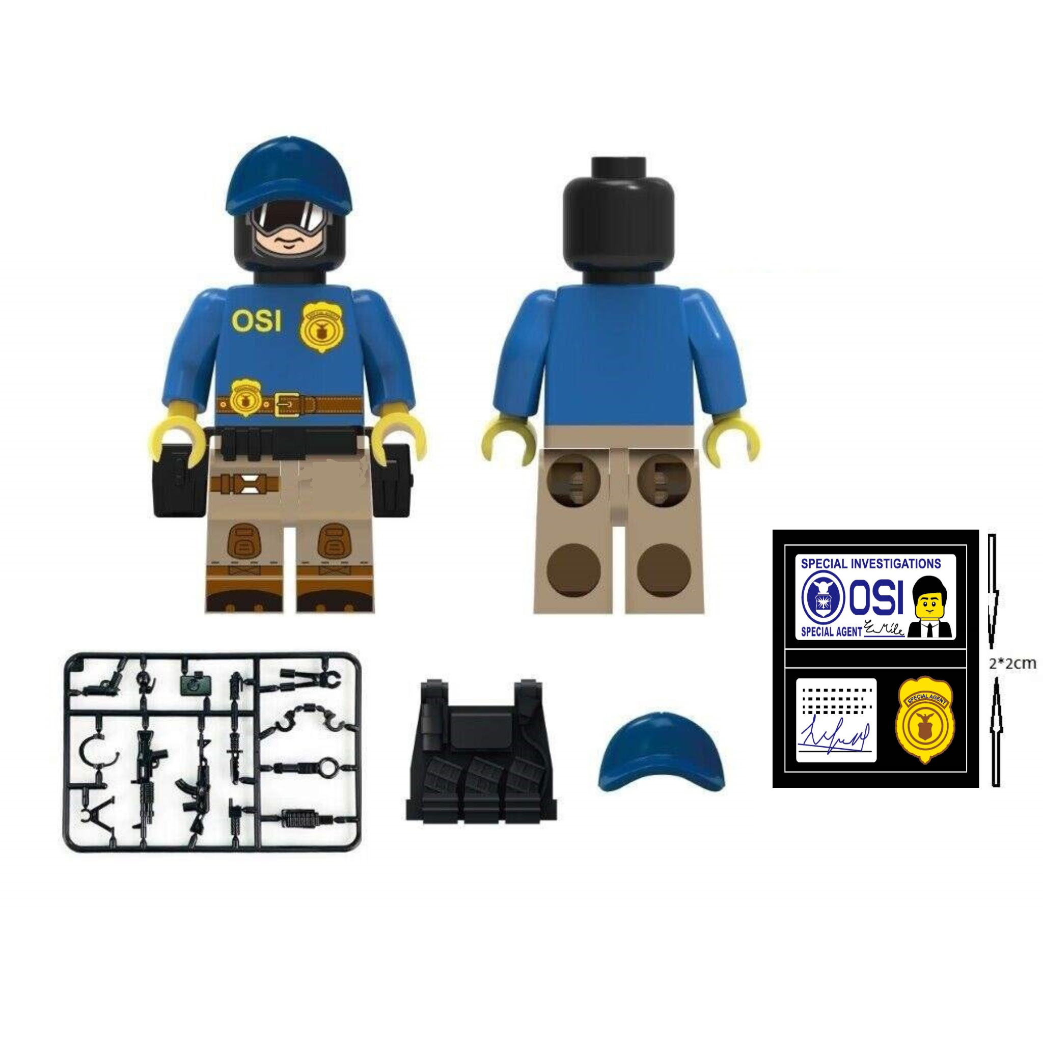 MISSION CARRIER S.W.A.T. リモコン Sluban Kids SWAT Police Command Center with Helicopter