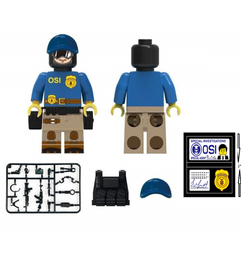 OSI Raid Figure - Male - Mil-Blox