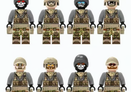 Elite Mercenary Team - 8 Man Squad - Mil-Blox