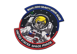 U.S. Space Force Trump - Embroidered Patch