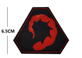 Brotherhood of Nod - Black and Red - Reflective Nylon