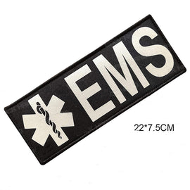 EMS Reflective Large - Nylon Patch