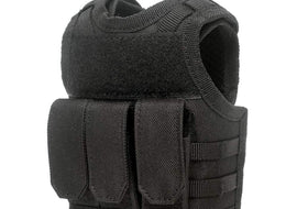 Beer Armor Plate Carrier Coozy - Tactical Beverage Protection in Black