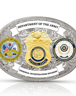 Department of the Army CID Belt Buckle