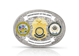 Department of the Army CID Belt Buckle