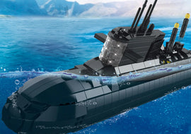 Sturgeon Class Nuclear Attack Submarine - Legendary Series - Mil-Blox - Mil-Blox