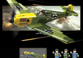 WWII - German BF-109E-4 Emil - Mil-Blox