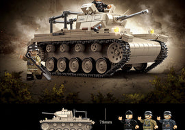 WWII - German Panzer II - Mil-Blox - Mil-Blox