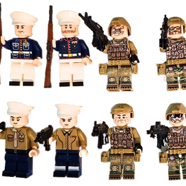 U.S. Marine Corps - 8 Man Team - Mil-Blox