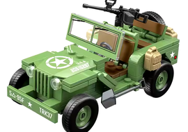 WWII - U.S. Army Jeep - Mil-Blox - Mil-Blox