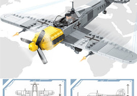 WWII - BF-109 Messerschmitt German Fighter - Mil-Blox