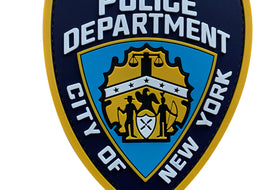 Police Department City of New York PVC Patch Full Color