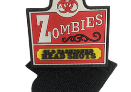 Biohazard Zombies Old Fashioned Head Shots PVC Patch
