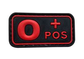 O POS - Red - PVC Patch - Tactically Suited