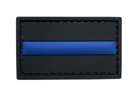 Small Thin Blue Line PVC Patch
