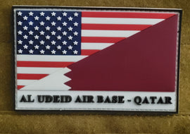 Al Udeid - Qatar / US Flag - Tactically Suited