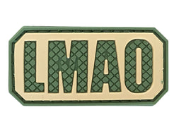 LMAO PVC Patch Green