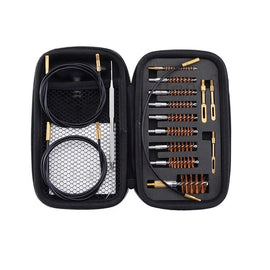 Ultimate All-In-One Gun Cleaning Kit - Compact Zippered Case with 19-Piece Maintenance System