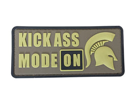 Kick Ass Mode ON - PVC Patch - Tactically Suited