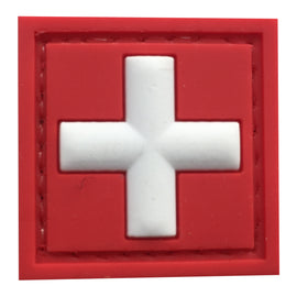 Cross Medic - Red and White - PVC Patch - Tactically Suited