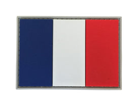 French Flag PVC Patch Full Color