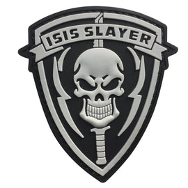 ISIS SLAYER with Punisher PVC Patch Black