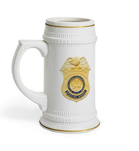 Army CID Badge and Seal Beer Stein Mug
