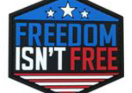 Freedom Isn't Free - PVC Patch - Tactically Suited
