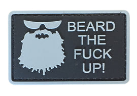 Beard The Fuck Up - PVC Patch - Tactically Suited