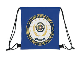 Army CID Seal - Outdoor Drawstring Bag