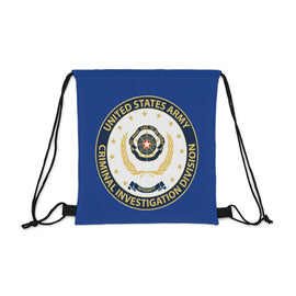Army CID Seal - Outdoor Drawstring Bag