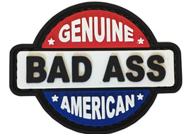 Genuine, Bad Ass, American PVC Patch - Tactically Suited