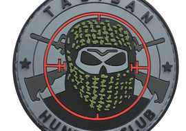 Taliban Hunting Club PVC Patch Blue