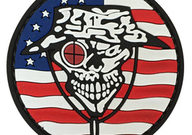 Sniper US Flag PVC Patch