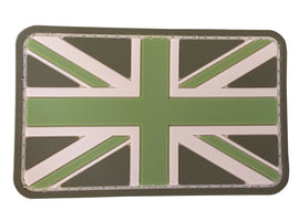 Union Jack Flag Round Corner PVC Patch Multicam - Tactically Suited