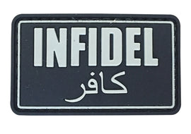 INFIDEL PVC Patch Black