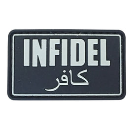 INFIDEL PVC Patch Black