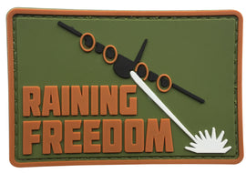 Raining Freedom PVC Patch Red