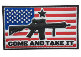 US Flag Come and Take it Forward PVC Patch - Tactically Suited