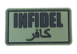 INFIDEL PVC Patch OD Green