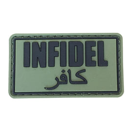 INFIDEL PVC Patch OD Green