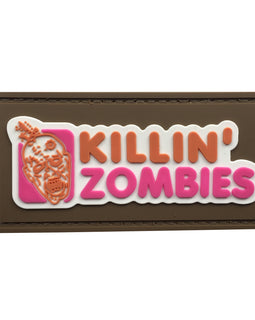 Killing Zombies PVC Patch