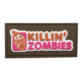 Killing Zombies PVC Patch