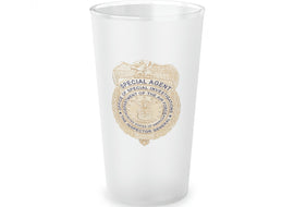OSI Badge Frosted Pint Glass, 16oz