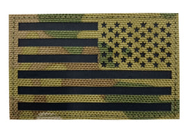 IR Reflective Fabric US Flag Reverse Multicam